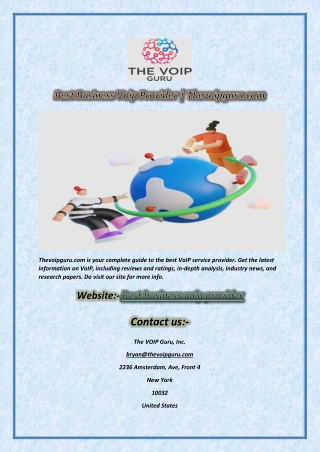 Best business voip provider