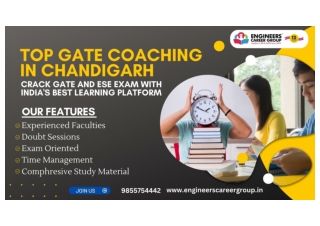 Top GATE Coaching In Chandigarh