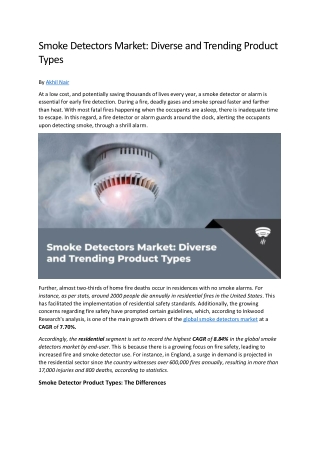 Smoke Detectors Market