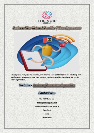 Business fiber network provider