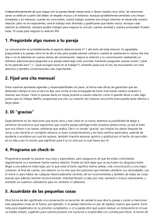 Maneras sorprendentes de mejorar tu relación