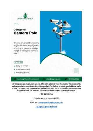 Camera pole suppliers near me