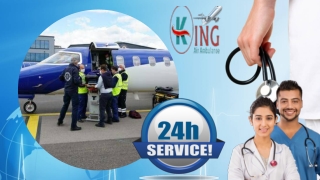 Book Air Ambulance Service in Patna and Delhi with Medical Comfort for Medical Transportation by King