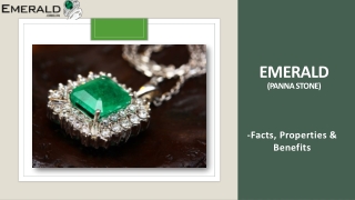 Emerald (Panna Stone) – Facts, Properties & Benefits