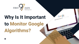 Why Is It Important to Monitor Google Algorithms