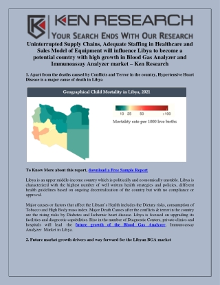 Libya Blood Gas Analyzer Industry - Ken Research