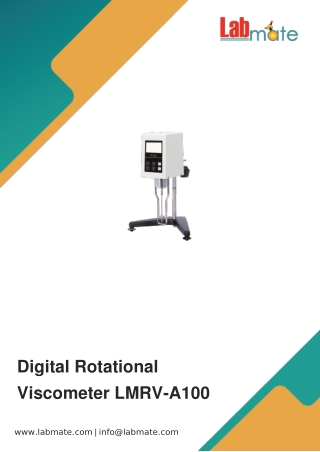 Digital-Rotational-Viscometer