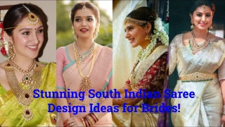 Stunning South Indian Saree Design Ideas for Brides!