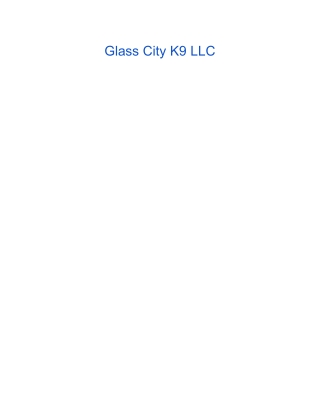 Glass City K9 LLC