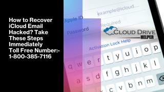 How to Recover iCloud Email HackedTake These Steps Immediately