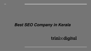 Best SEO Company in Kerala