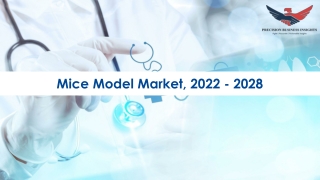 Mice Model Market Size Share Analysis 2022