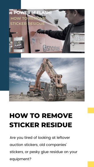 How to Remove Sticker Residue