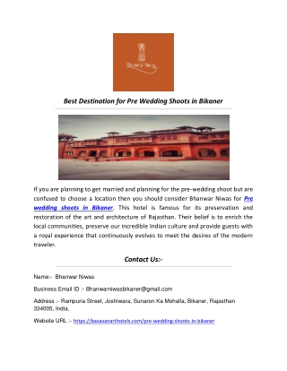 pre wedding shoots in bikaner