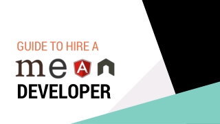 How to Hire MEAN Stack Developer