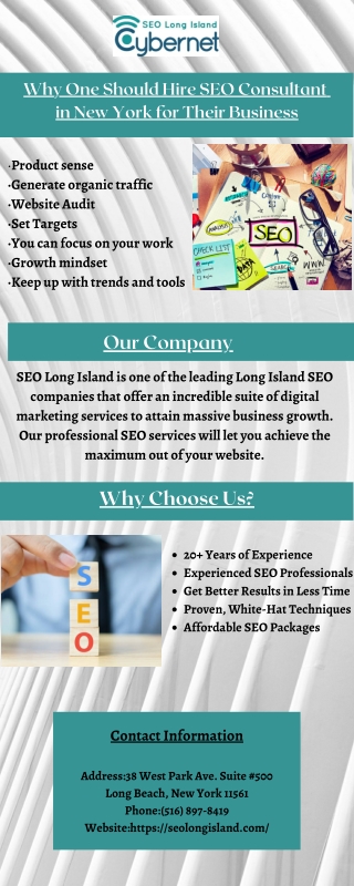 Why One Should Hire SEO Consultant  in New York for Their Business
