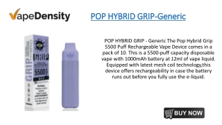 POP HYBRID GRIP-Generic