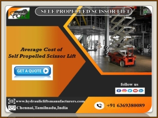 Self Propelled Scissor Lift Chennai,Tamilnadu,India,Bangalore,Hyderabad,Karnataka,Noida,UAE,Andhra,Telangana,Coimbatore,