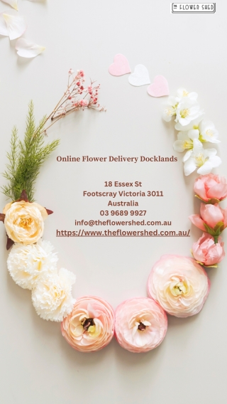 Online Flower Delivery Docklands