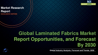 Laminated Fabrics Market will reach at a CAGR of 3.6% from to 2030