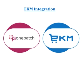 EKM Integration Solution | EKM Order and Inventory Management | OnePatch