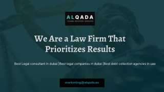 Best law firms in Dubai |Best advocates in Dubai |Best law firm accounts receiva