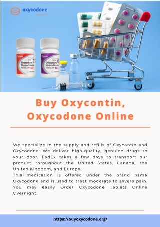 Buy Oxycontin online safely from a reputable source