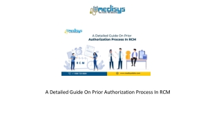 A Detailed Guide On Prior Authorization Process In RCM