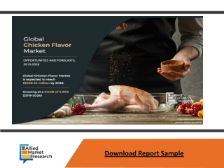Chicken Flavor Market Expected to Reach $1.00 Billion by 2026