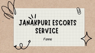 Janakpuri Escorts Service