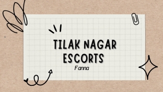 Tilak Nagar Escorts