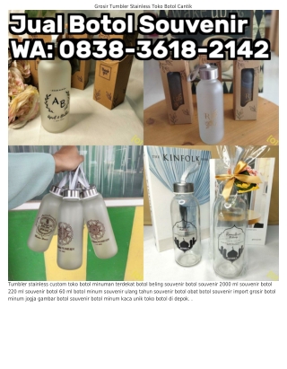 08ᣮ8_ᣮϬI8_ᒿIԿᒿ (WA) Grosir Botol Minum Anak Botol Souvenir Lucu