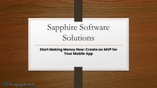 Start Making Money Now Create an MVP for Your Mobile App