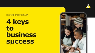 4 keys to business success