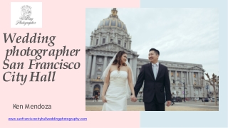 Wedding Photographer in San Francisco City Hall