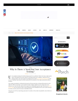 Why Is There A Need For User Acceptance Testing?
