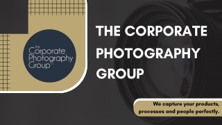 Ecommerce Product Photography - The Corporate Photography Group