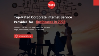 Top-Rated Corporate Internet Service Provider for Businesses in 2023