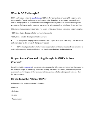 Power point presentation on OOP's concepts_1