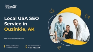 Local USA SEO Service in Ouzinkie, AK