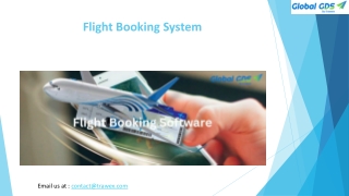 Flight Booking System