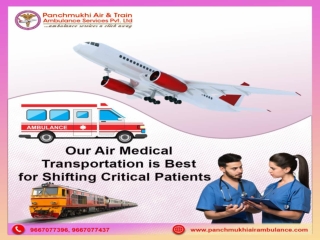 Get Panchmukhi Train Ambulance in Patna and Delhi for Emergency Services at Low Budget