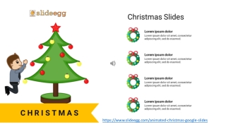Animated Christmas PPT Presentation