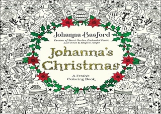 download Johanna's Christmas: A Festive Coloring Book for Adults android