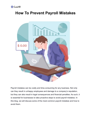 How To Prevent Payroll Mistakes