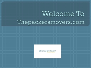 Packers and Movers in Vadodara