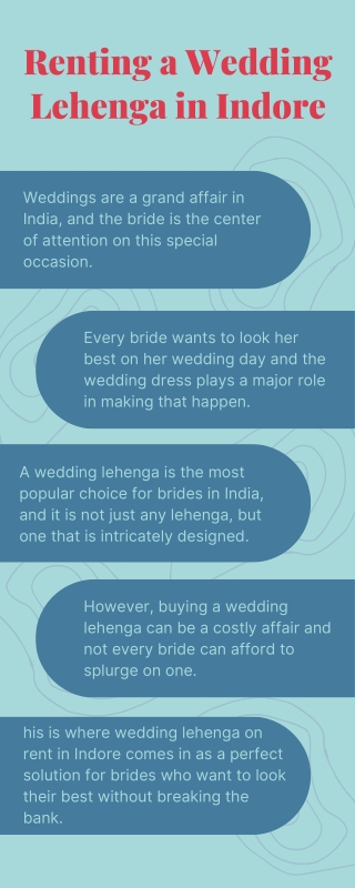 Renting a Wedding Lehenga in Indore Navya Collections - Info