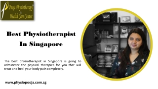 Best Physiotherapist in Singapore