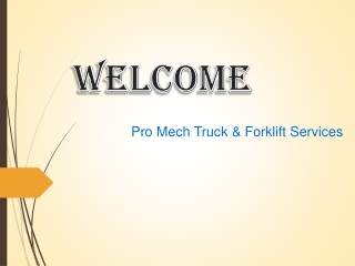 If you are looking for Forklift mechanic in Meadow Heights