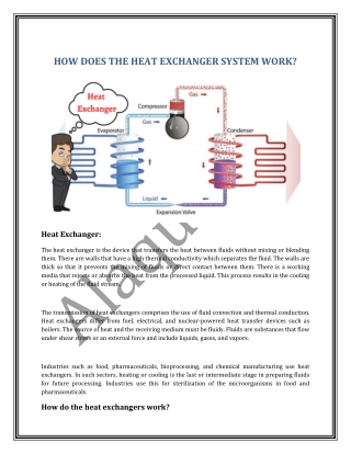 HOW DOES THE HEAT EXCHANGER SYSTEM WORK